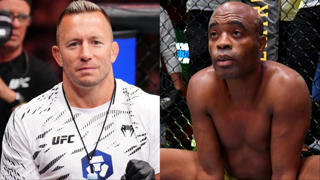Georges St-Pierre and Anderson Silva