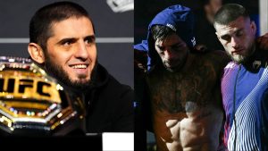 Islam Makhachev and Ilia Topuria