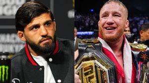 Arman Tsarukyan and Justin Gaethje