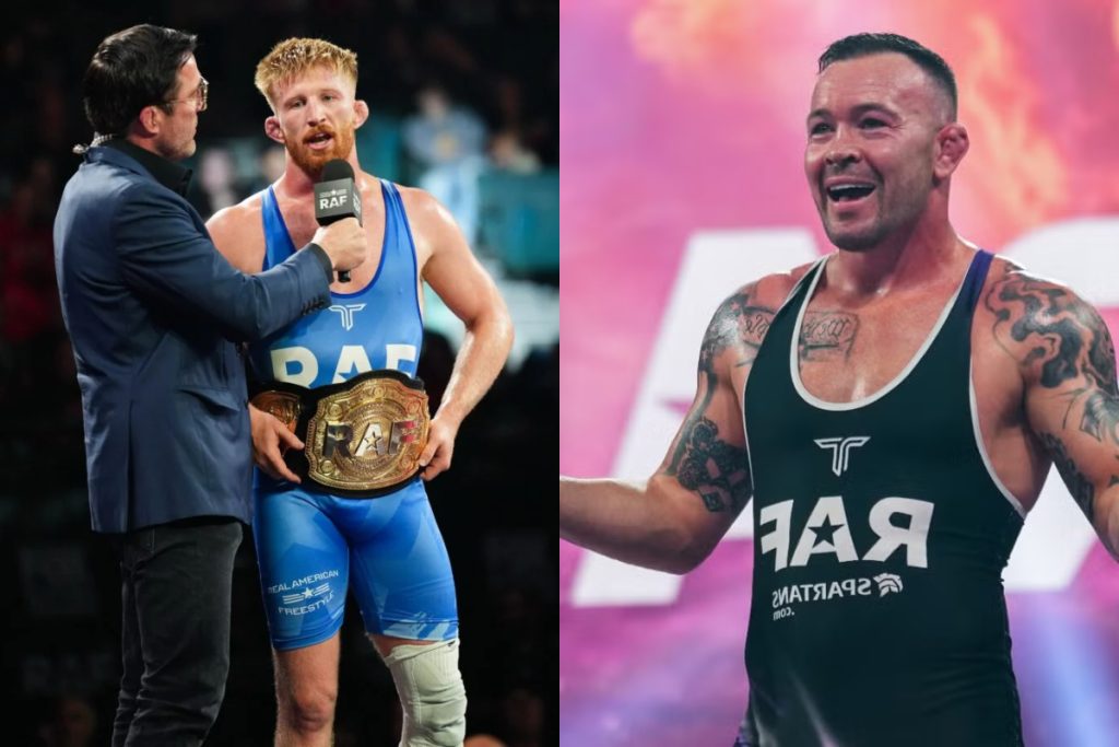 Bo Nickal warns Colby Covington that there are "levels" to freestyle wrestling