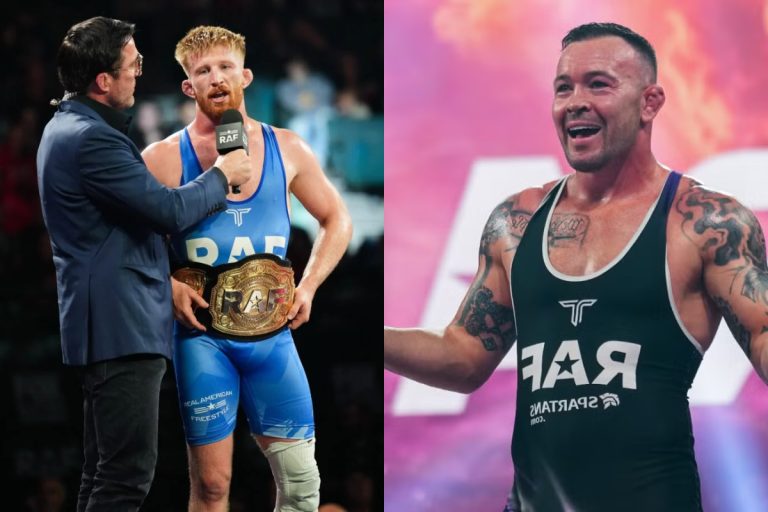 Bo Nickal warns Colby Covington that there are "levels" to freestyle wrestling