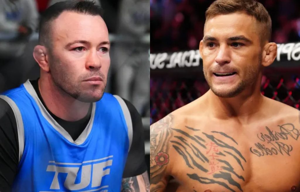Colby Covington calls Dustin Poirier a 'deadbeat father' following his arrest