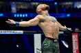 Conor McGregor enters the Octagon following his walkout