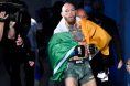 Conor McGregor makes his walkout for UFC 257
