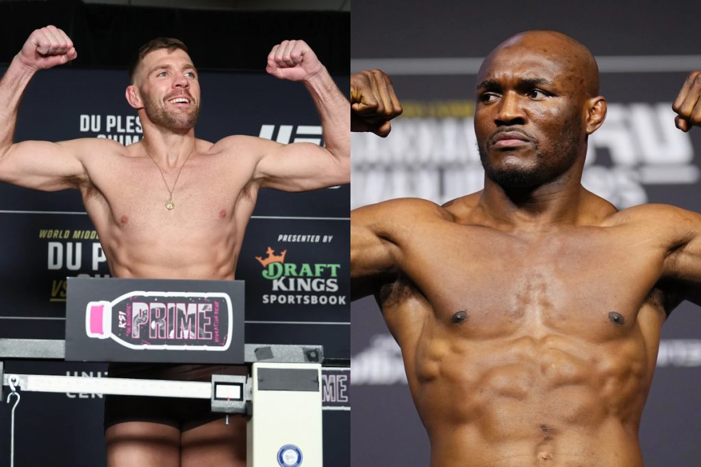 Dricus du Plessis and Kamaru Usman make weight for UFC Oklahoma