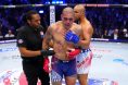 Herb Dean stops the UFC Freedom 250 co-main event between Ciryl Gane and Alex Pereira