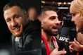 Justin Gaethje, Ilia Topuria and Paddy Pimblett