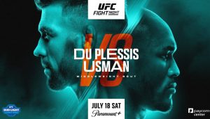 UFC Oklahoma City, Dricus de Plessis, Kamaru Usman, Results, UFC