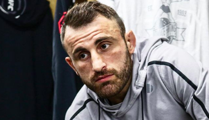 Alexander Volkanovski Alexander Volkanovski, Max Holloway, Frankie Edgar, Dana White