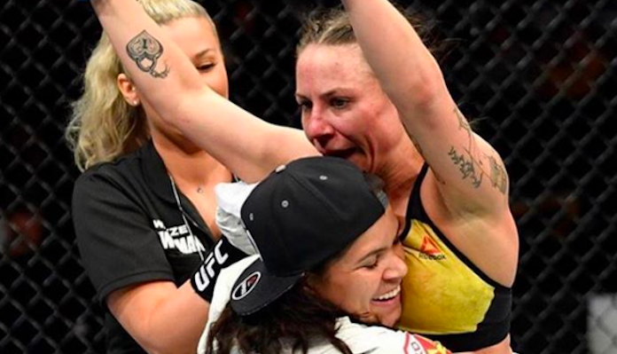 Amanda Nunes, Nina Ansaroff Amanda Nunes, Nina Ansaroff