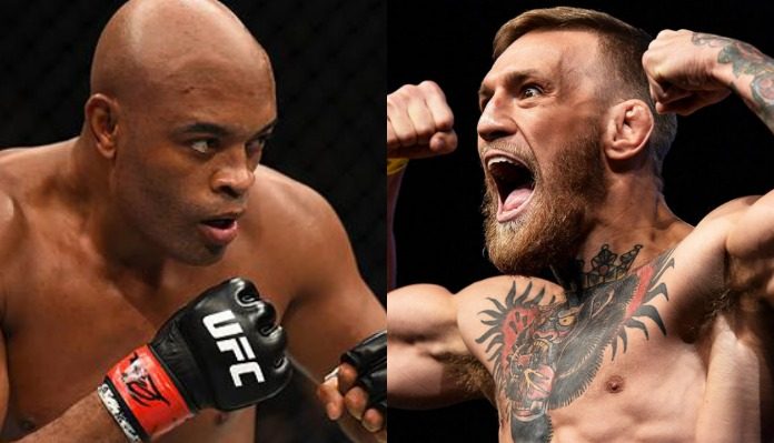 Anderson Silva, Conor McGregor Anderson Silva, Conor McGregor