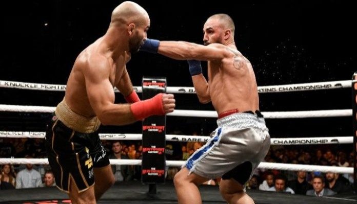 Artem Lobov Paulie Malignaggi Artem Lobov, Paulie Malignaggi, Brendan Schaub, BKFC 6