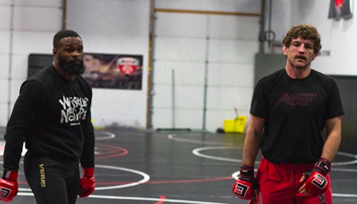 Tyron Woodley, Ben Askren Tyron Woodley, Ben Askren
