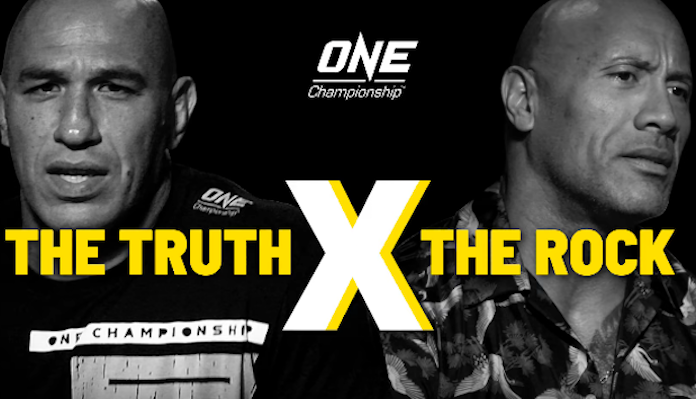 Brandon Vera, Dwayne Johnson, The Rock Brandon Vera, Dwayne Johnson, The Rock