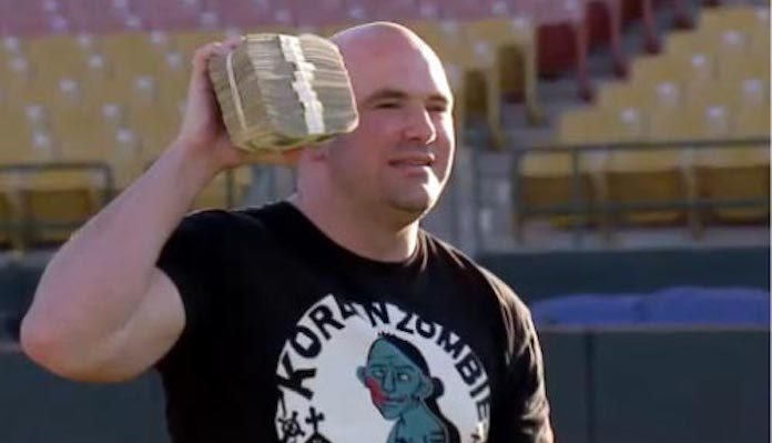 Dana White, money Dana White, Aidan White