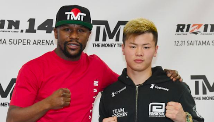 Floyd Mayweather, Tenshin Nasukawa Floyd Mayweather, Tenshin Nasukawa