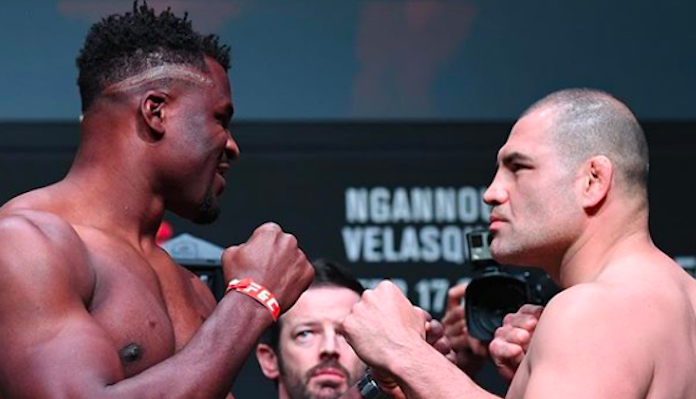 Francis Ngannou, Cain Velasquez Francis Ngannou, Cain Velasquez