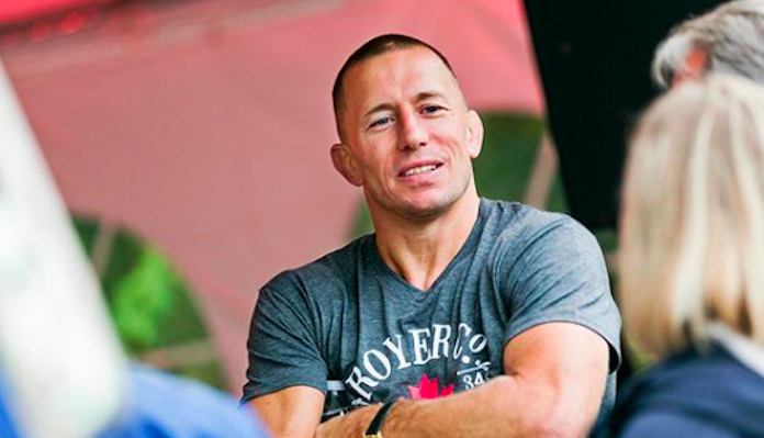 Georges St-Pierre Georges St-Pierre, Chael Sonnen
