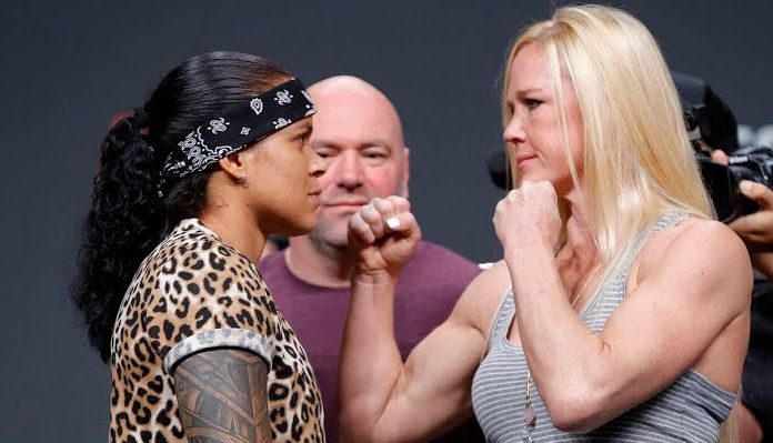 Amanda Nunes, Holly Holm Amanda Nunes, Holly Holm