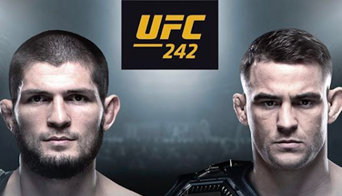 Khabib Nurmagomedov, Dustin Poirier, UFC 242 Khabib Nurmagomedov, Dustin Poirier, UFC 242