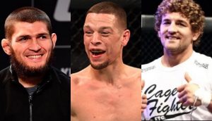 Khabib Nurmagomedov, Nate Diaz, Ben Askren
