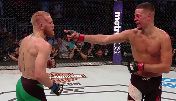 Conor McGregor, Nate Diaz Conor McGregor and Nate Diaz