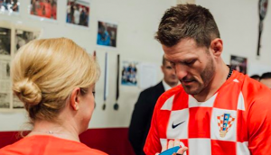 Stipe Miocic, Kolinda Grabar-Kitarović